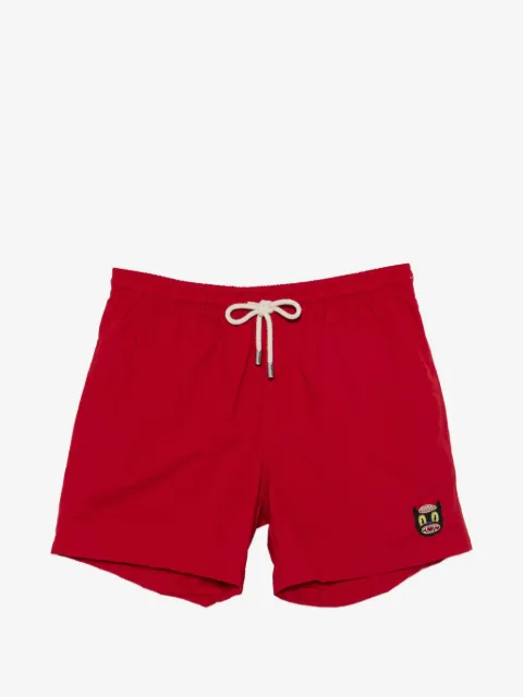 Arrels Barcelona embroidered-patch drawstring swim shorts