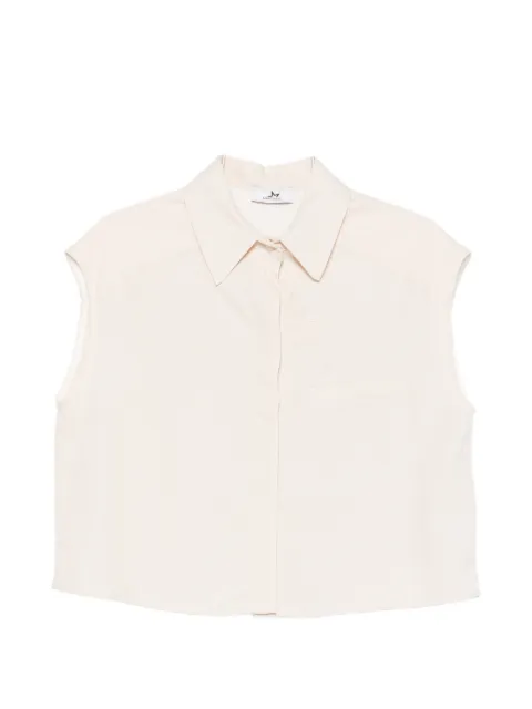 Marc Ellis sleeveless chest-pocket shirt