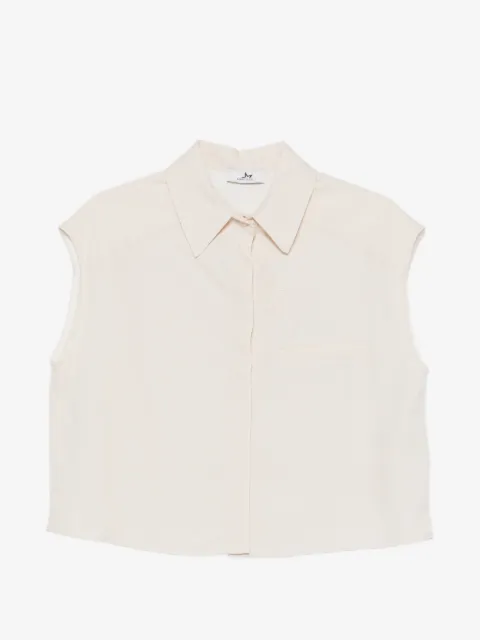 Marc Ellis sleeveless chest-pocket shirt