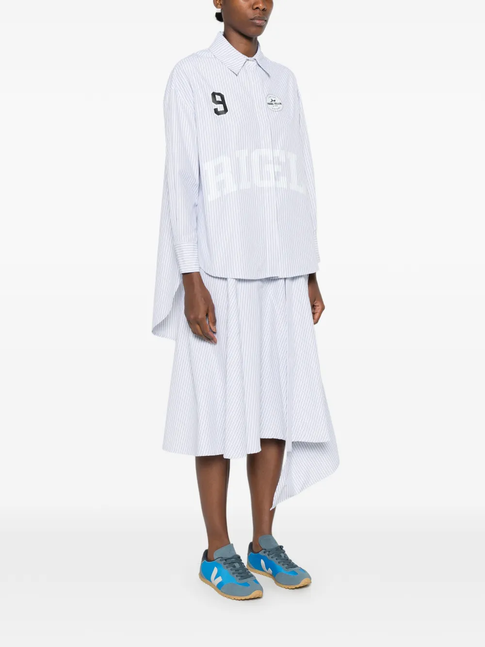  Marc Ellis Camicia A Righe - Blu 