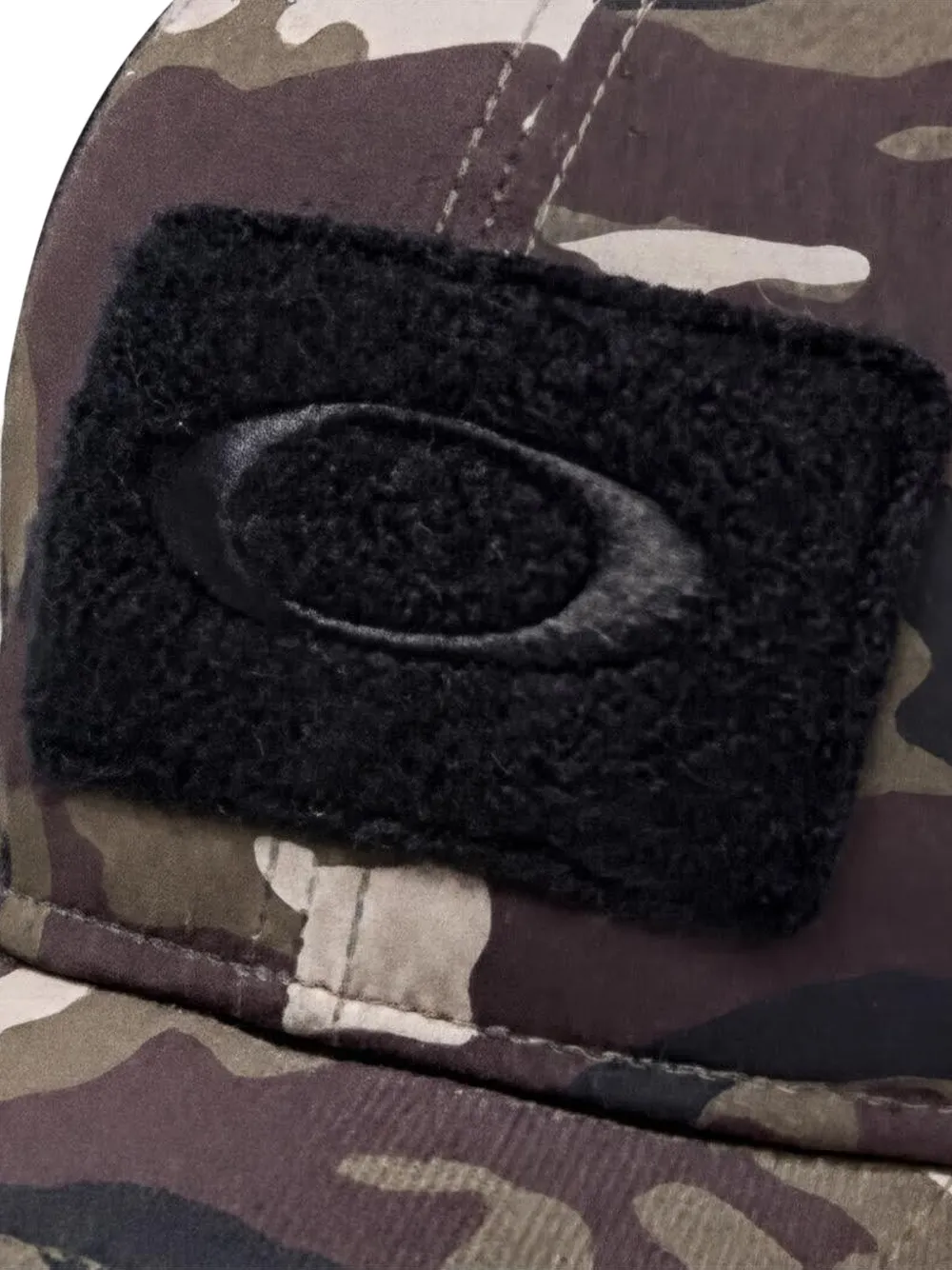 Oakley SI camouflage-print fitted cap Groen