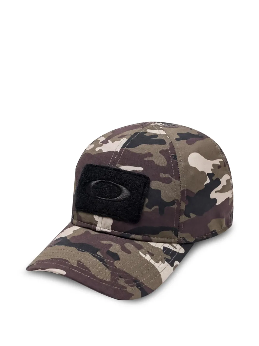Oakley SI camouflage-print fitted cap - Verde