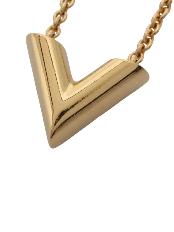 Louis Vuitton Pre-Owned 2021 ゴールドプレーテッド エッセンシャル V