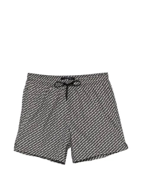 Tagliatore geometric-print swim shorts