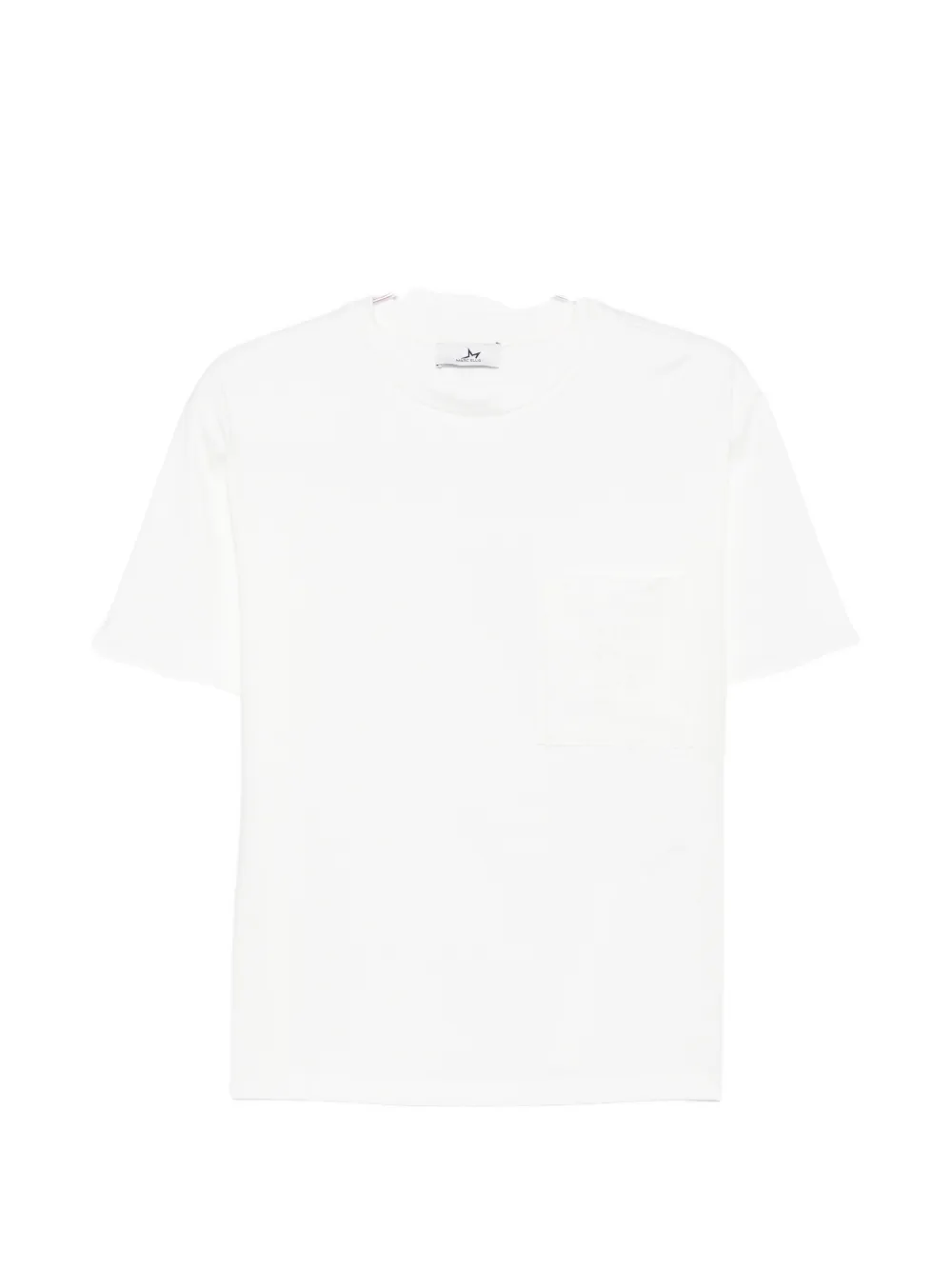 Marc Ellis Patch-pocket T-shirt In White