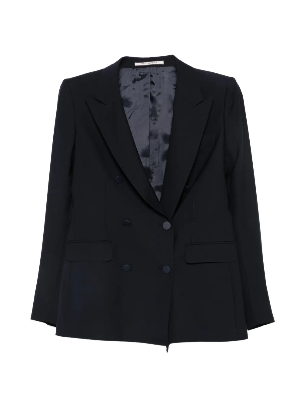 Tagliatore double-breasted peak-lapel jacket