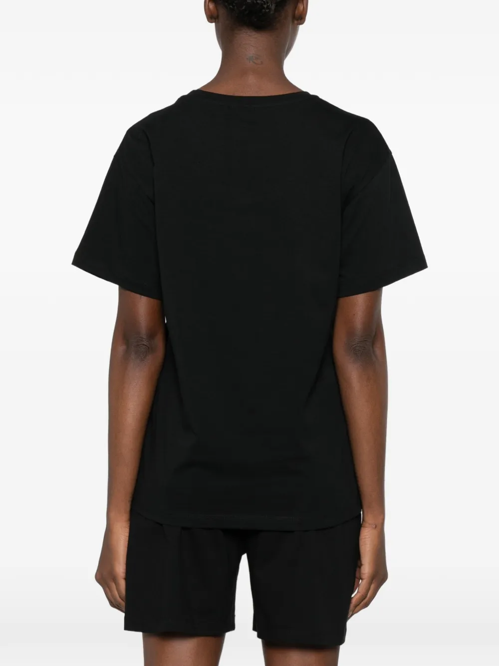 Marc Ellis T-shirt met pailletten Zwart