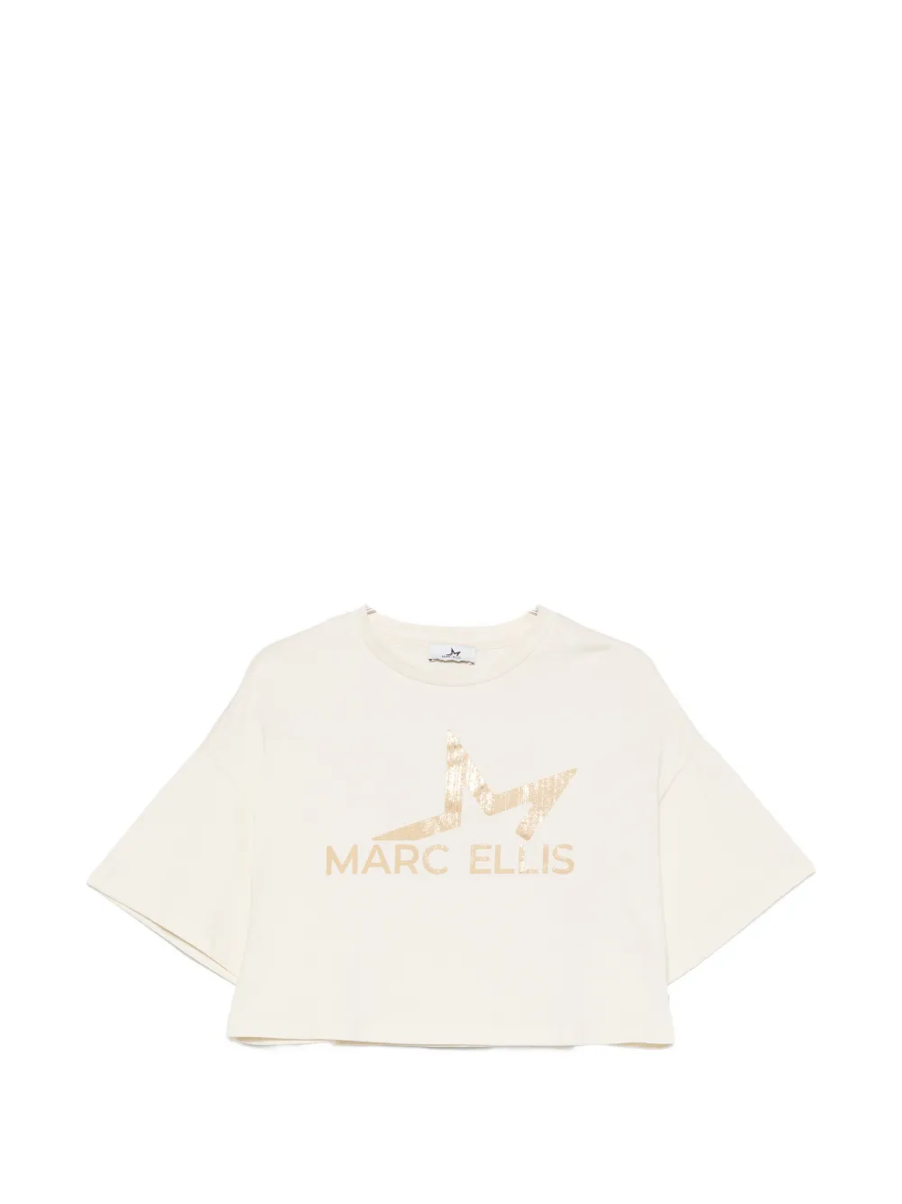 Marc Ellis Logo-print T-shirt In Brown