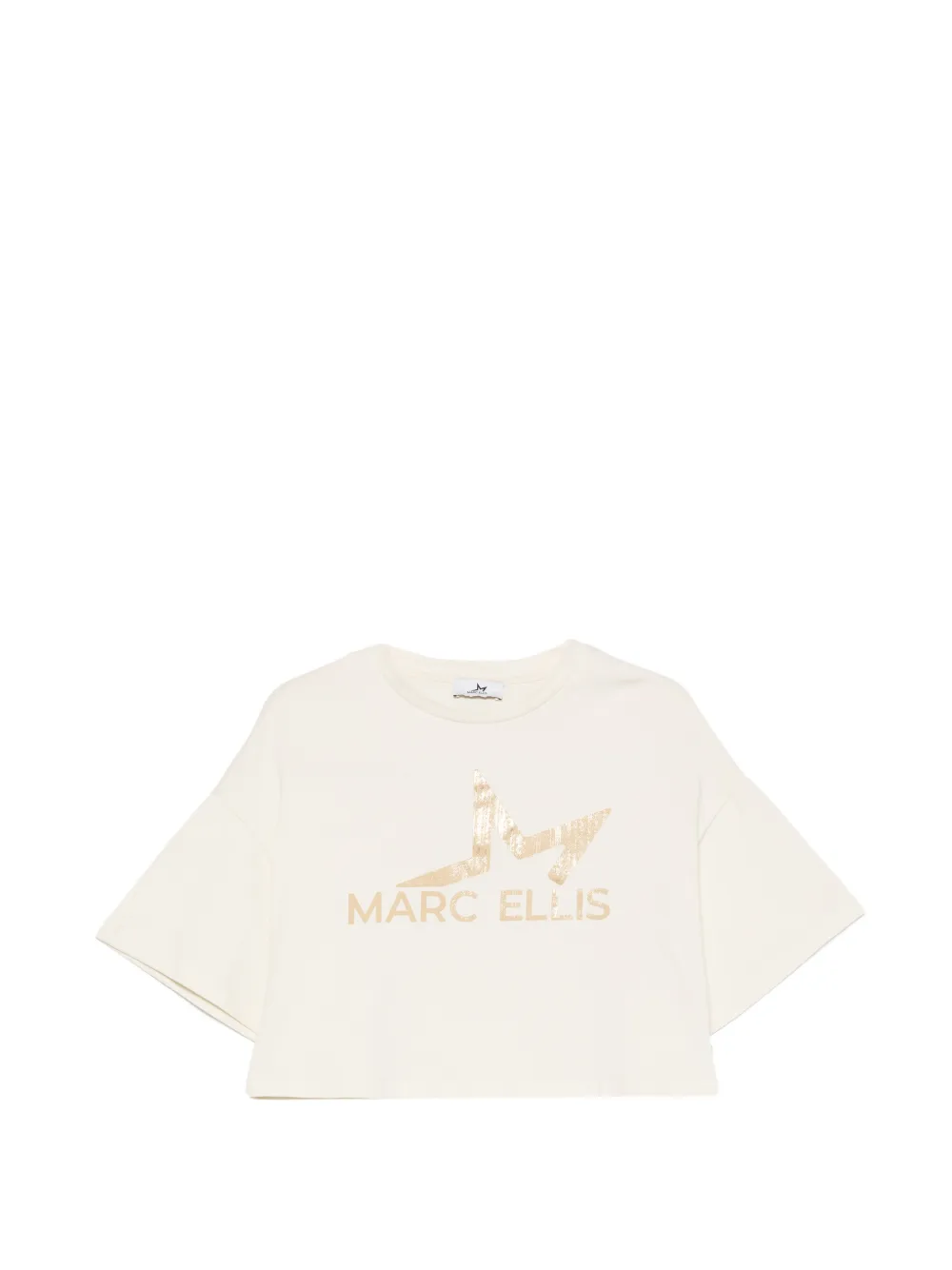 Marc Ellis logo-print T-shirt - Toni neutri