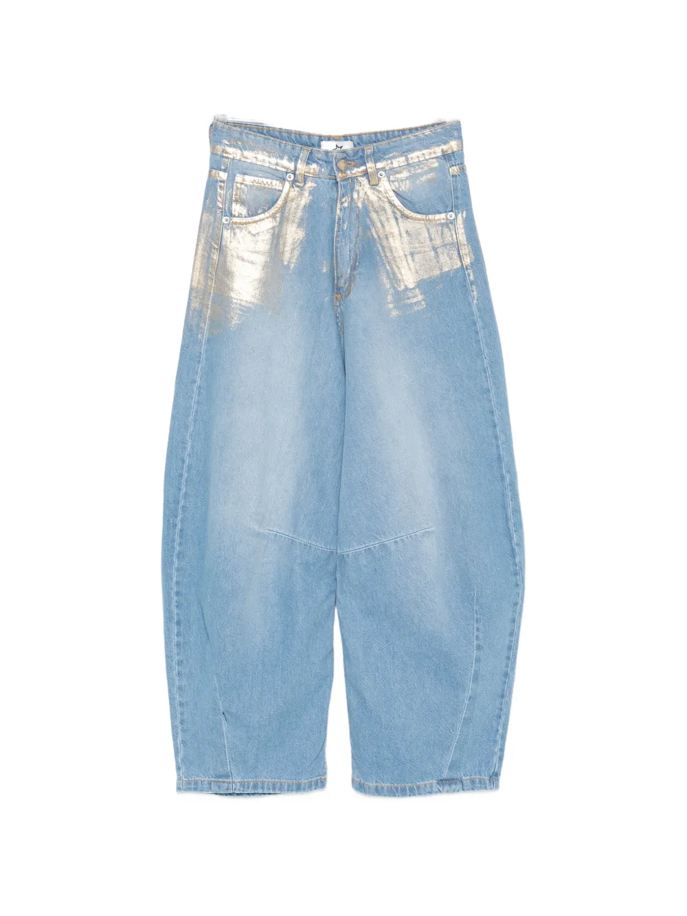 Marc Ellis metallic-effect jeans - Blu