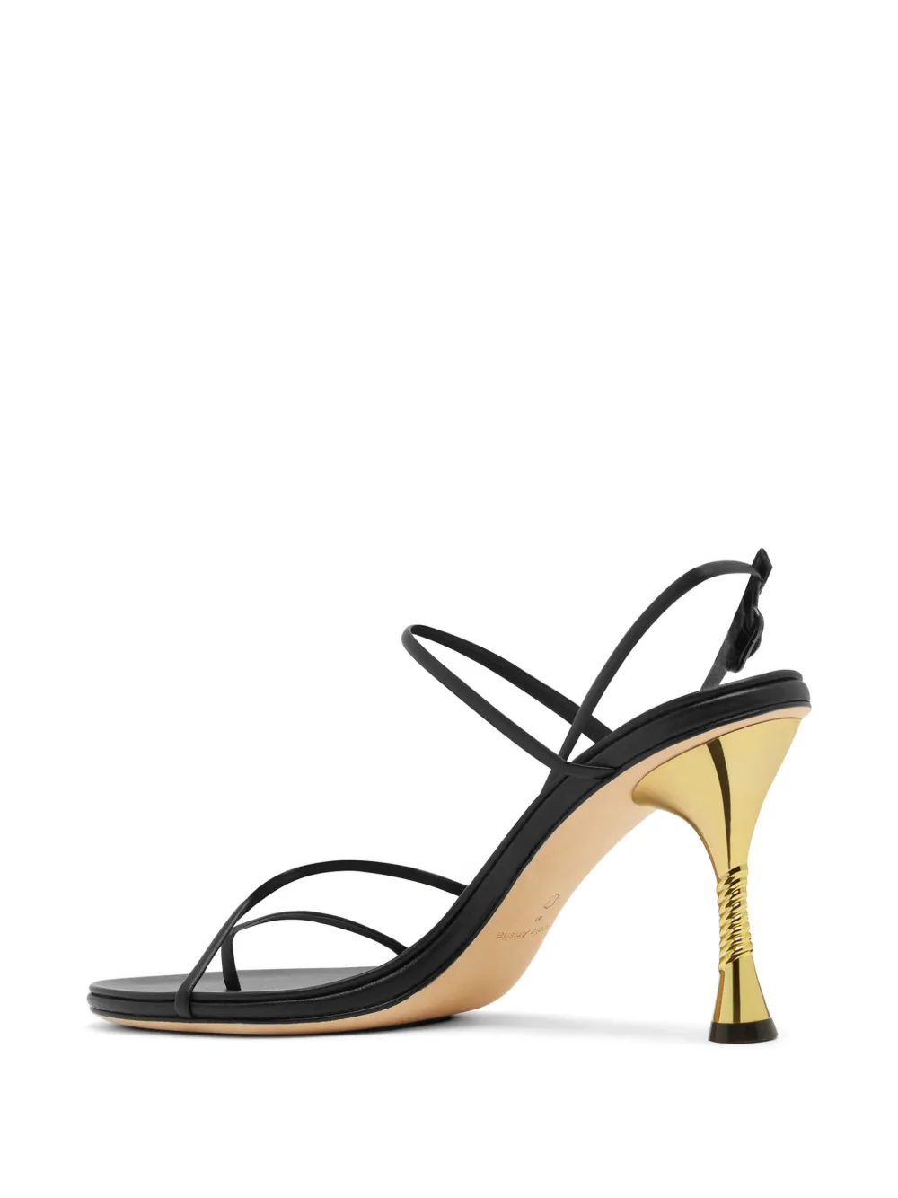 Studio Amelia Helix sandalen met bandjes Zwart