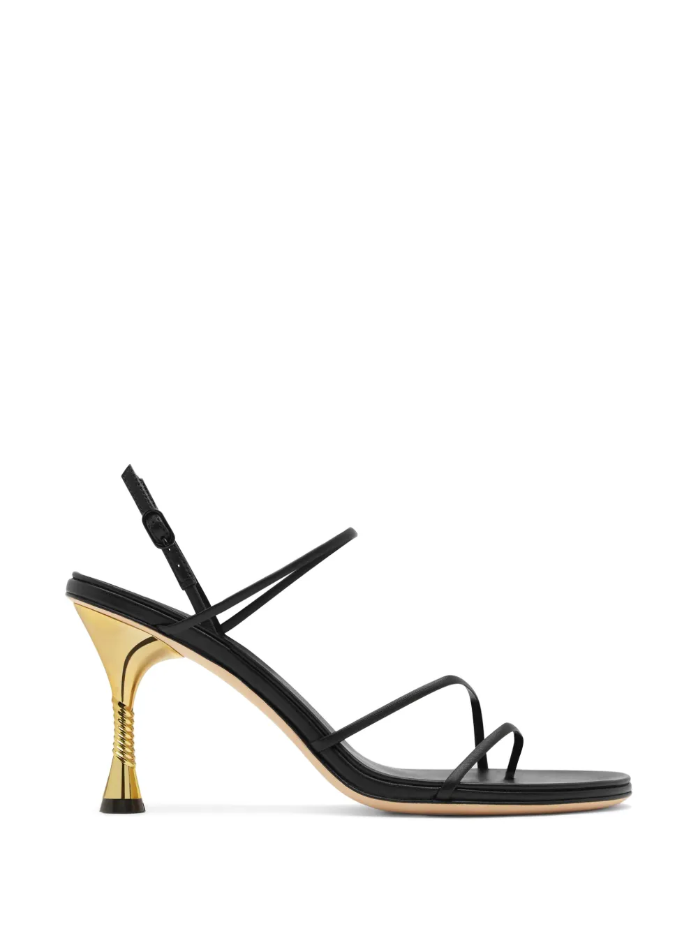 Studio Amelia Helix sandalen met bandjes Zwart
