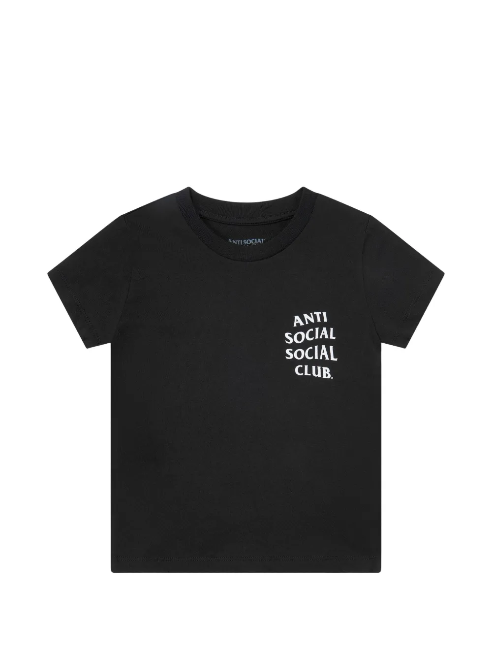 Anti Social Social Club kids Kkotch logo-print T-shirt - Nero