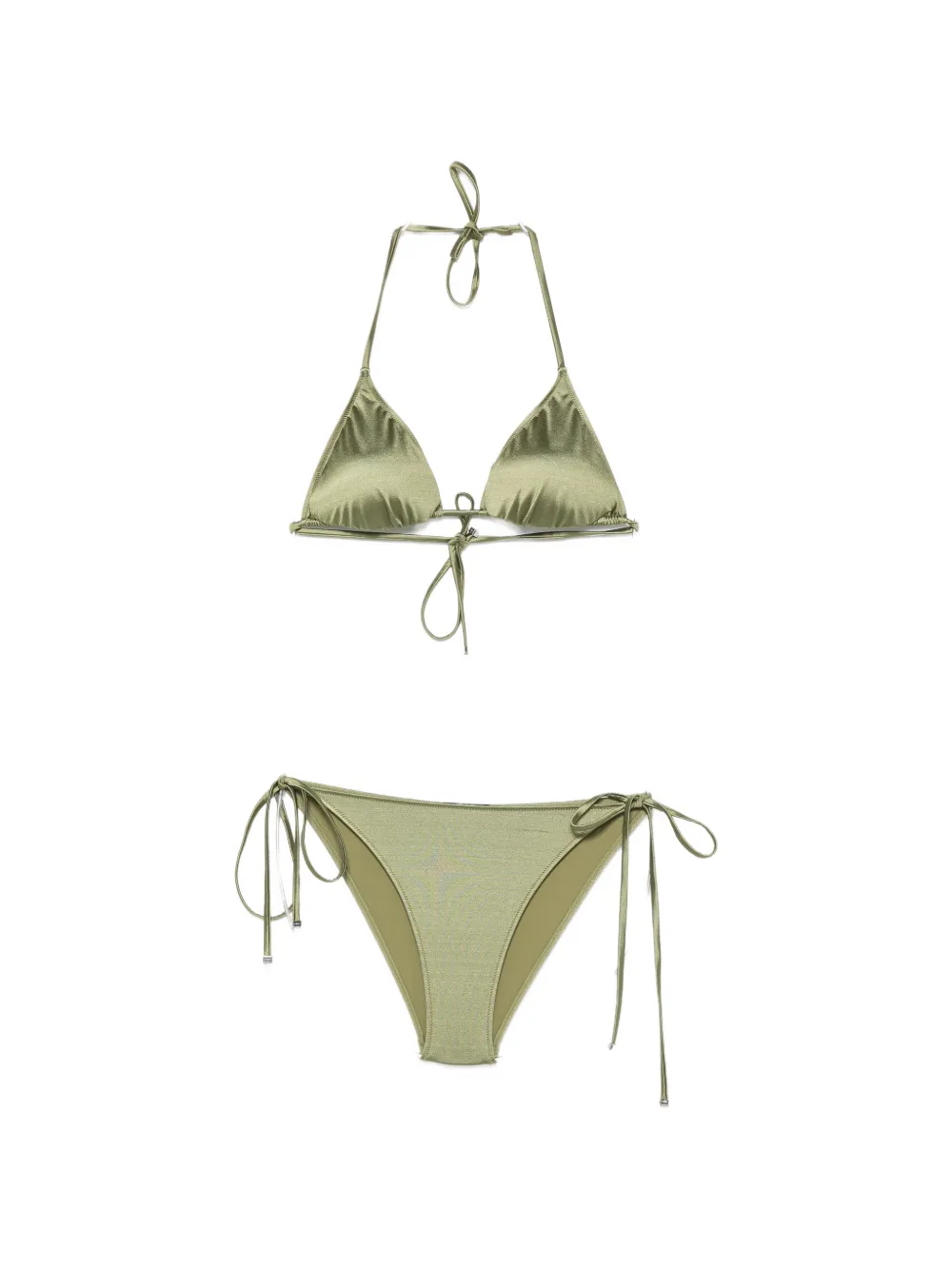 VENUJA tie-fastening bikini - Verde