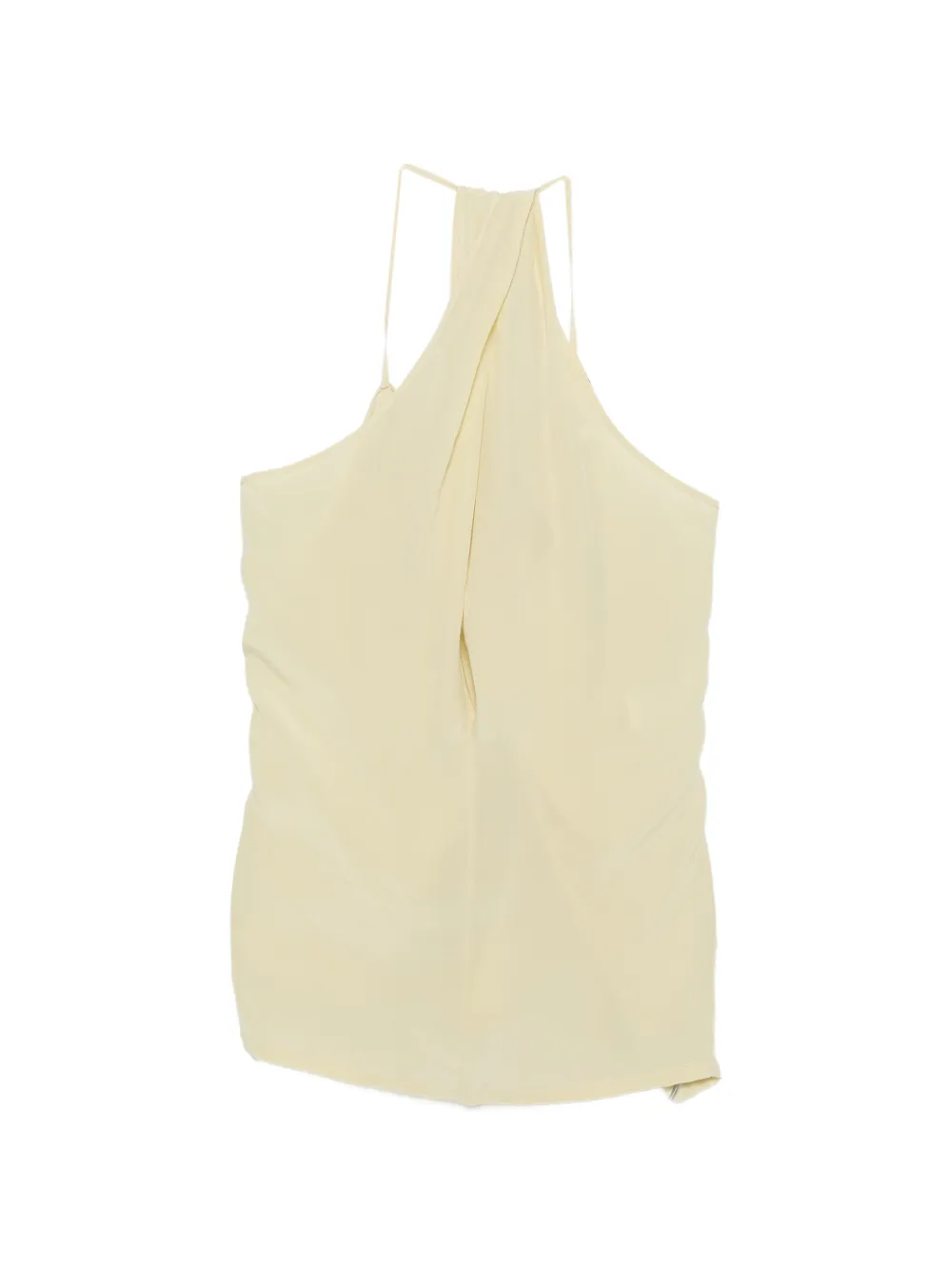 Alysi twisted-front top - Giallo