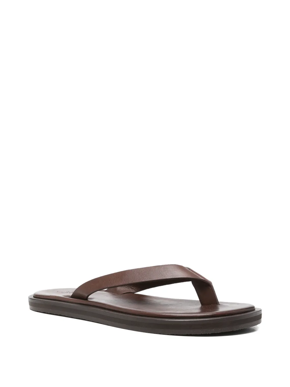 Studio Nicholson Curren leren sandalen Bruin