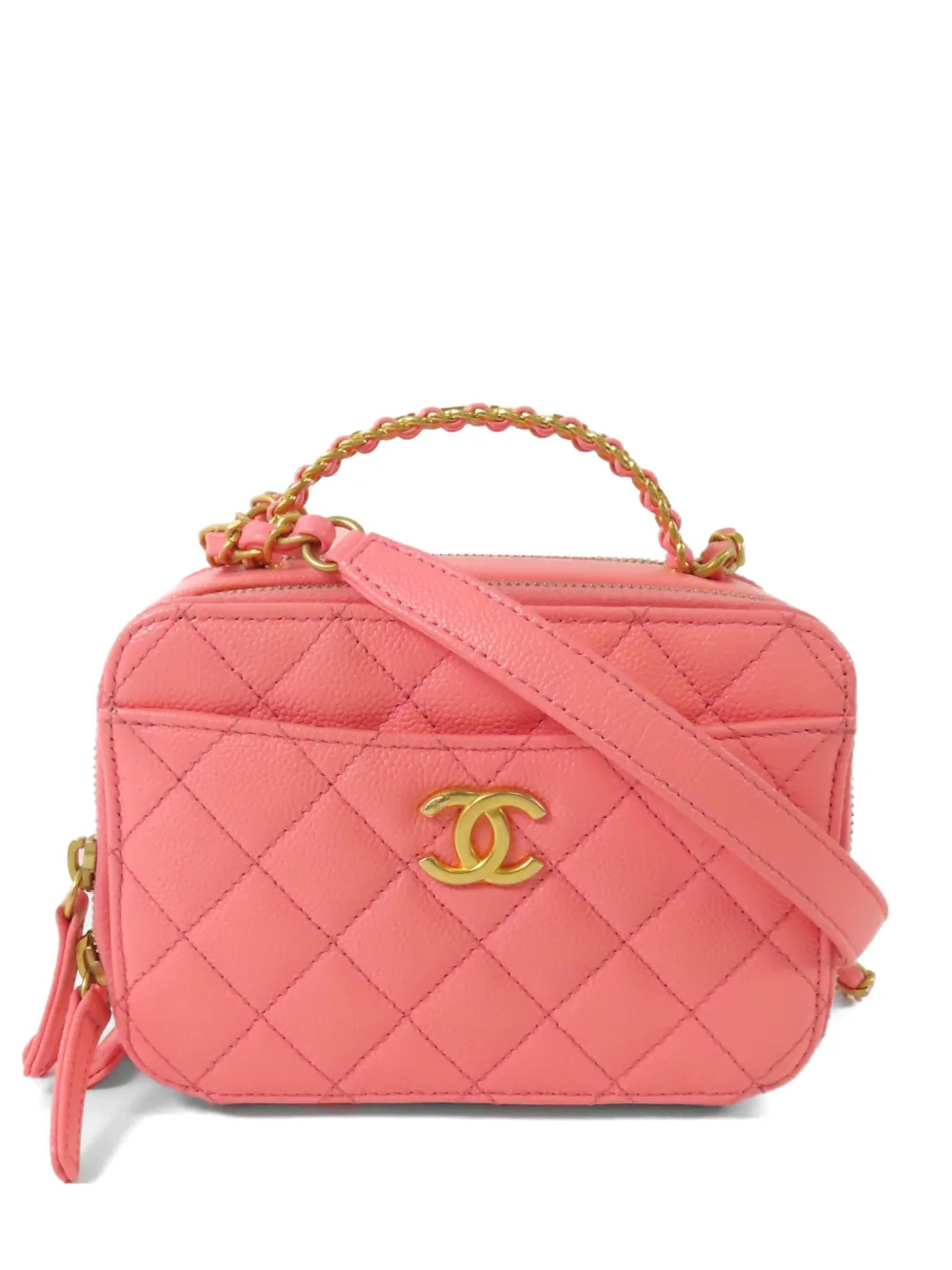 CHANEL Pre-Owned CC Vanity Case tote bag - Rosa