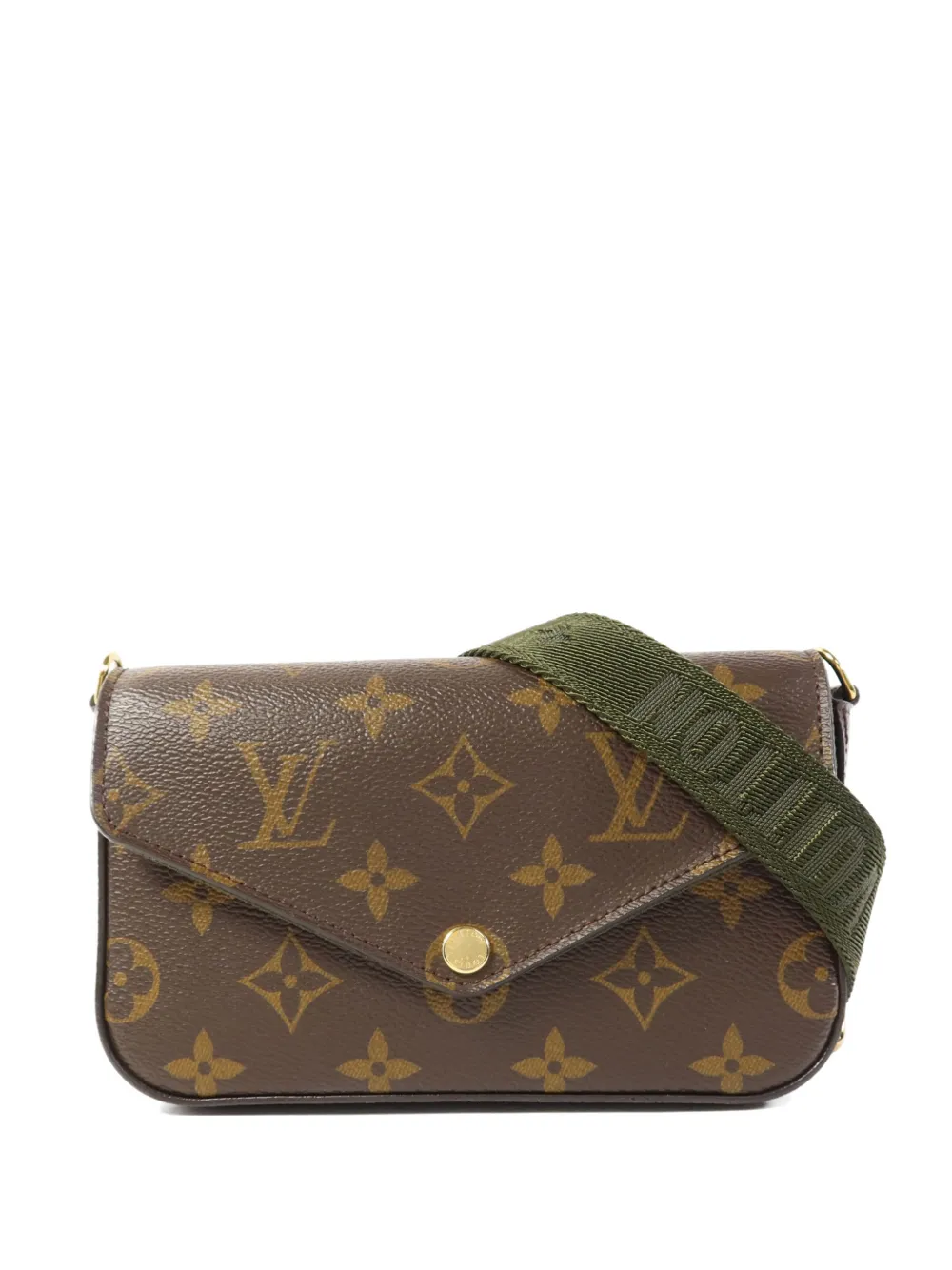 Louis Vuitton Pre-Owned Felicie Strap & Go monogram tote bag - Marrone