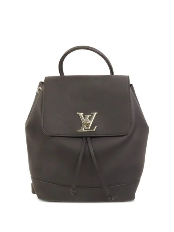 Louis Vuitton Pre-owned Lock Me Backpack in Black