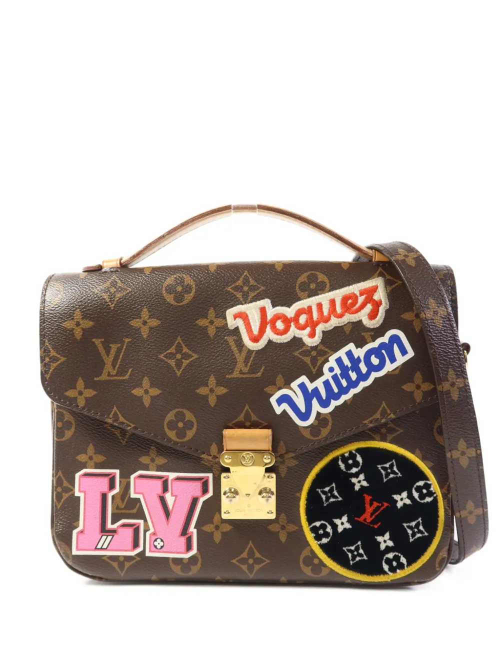 Louis Vuitton Pre-Owned Pochette Metis Monogram Patches satchel bag - Marrone