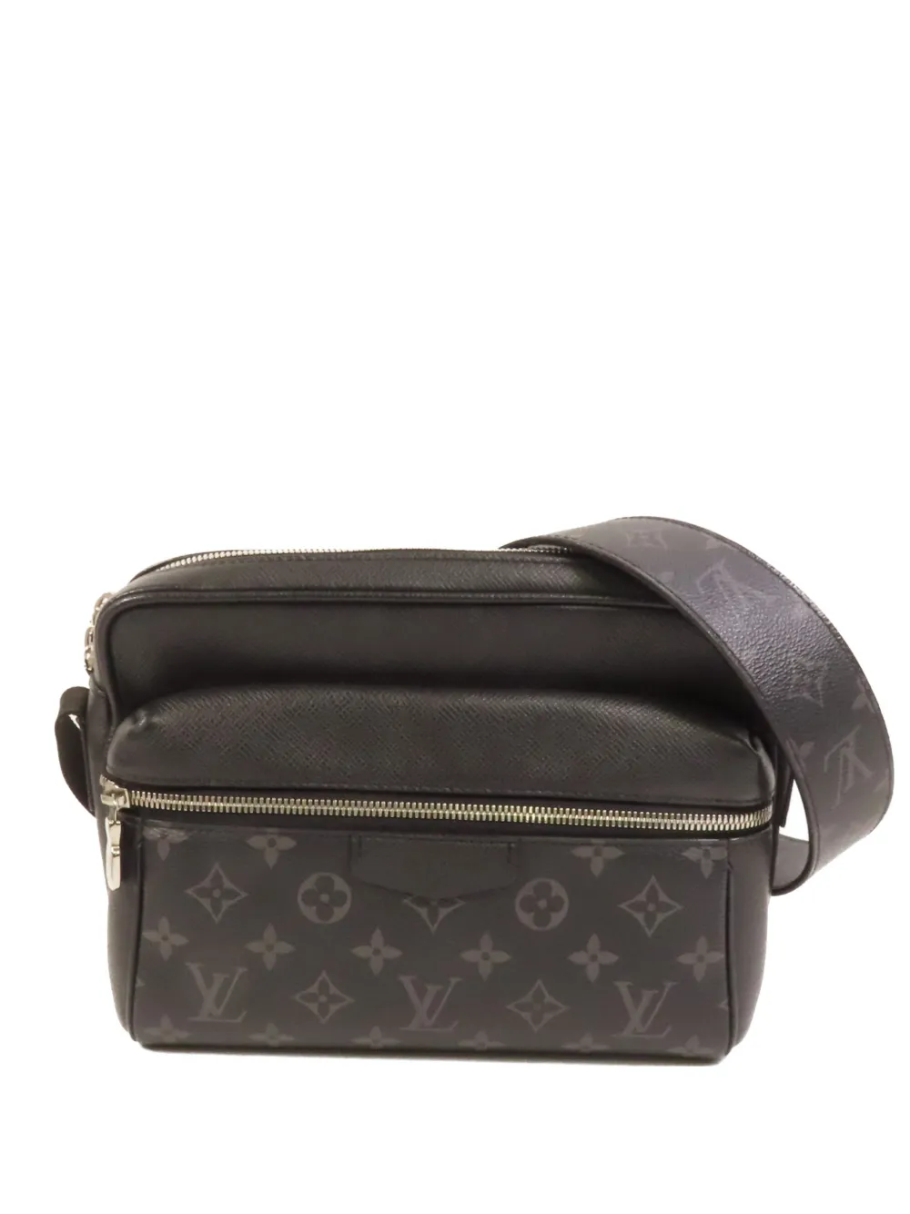 Louis Vuitton Pre-Owned Outdoor Messenger Monogram Eclipse bag - Black