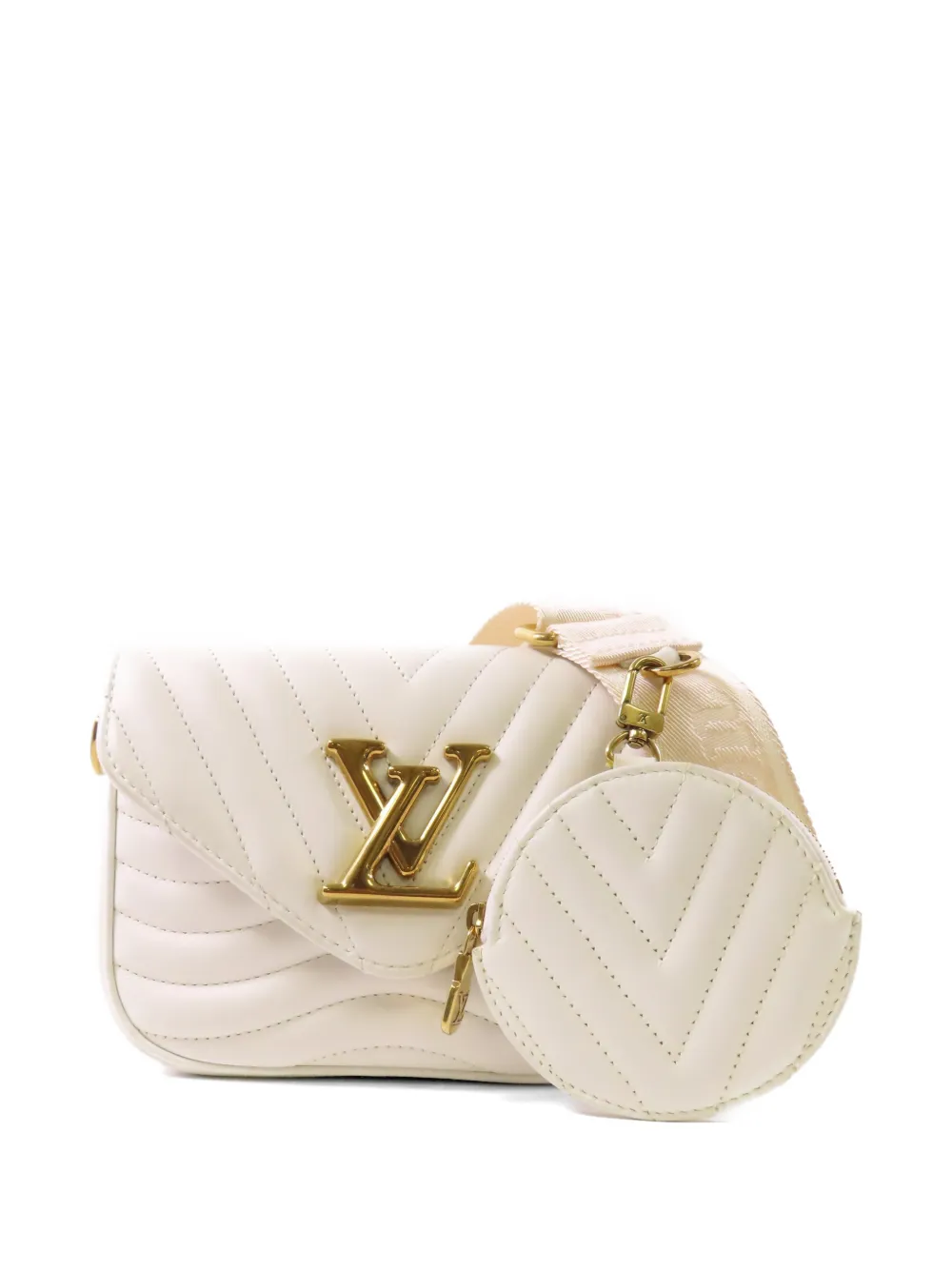 Louis Vuitton Pre-Owned New Wave Pochette shoulder bag - Bianco