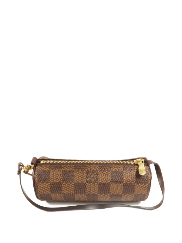 Louis Vuitton Pre-Owned パピヨン ダミエ ハンドバッグ | ブラウン 