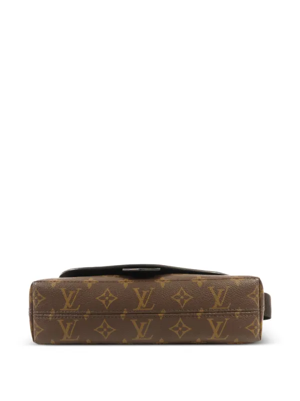 Louis Vuitton メッセンジャーバッグ ブラウン Louis Vuitton Pre-Owned モノグラム マグネティック メッセンジャー