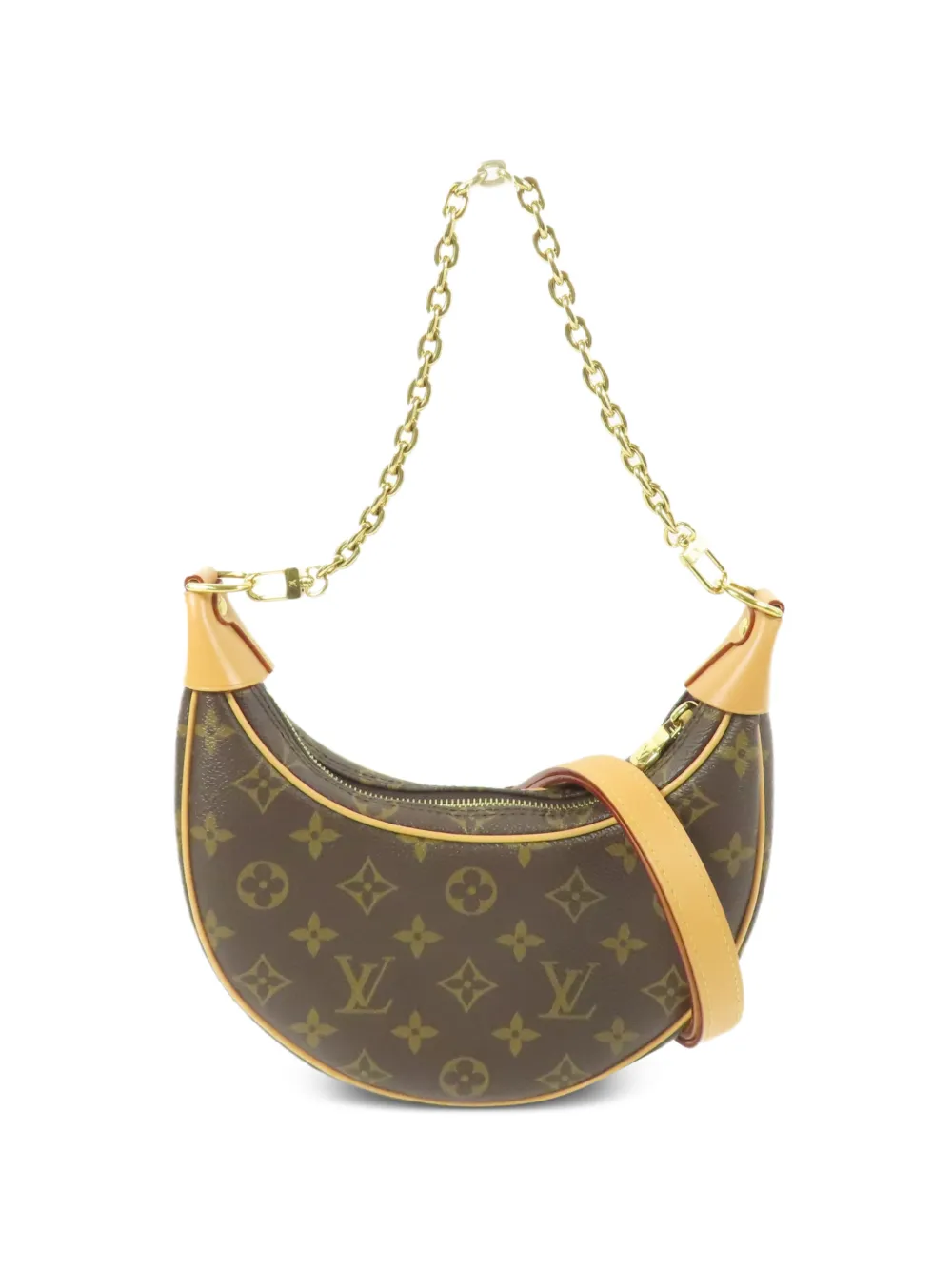Louis Vuitton Pre-Owned Loop monogram-pattern shoulder bag - Marrone