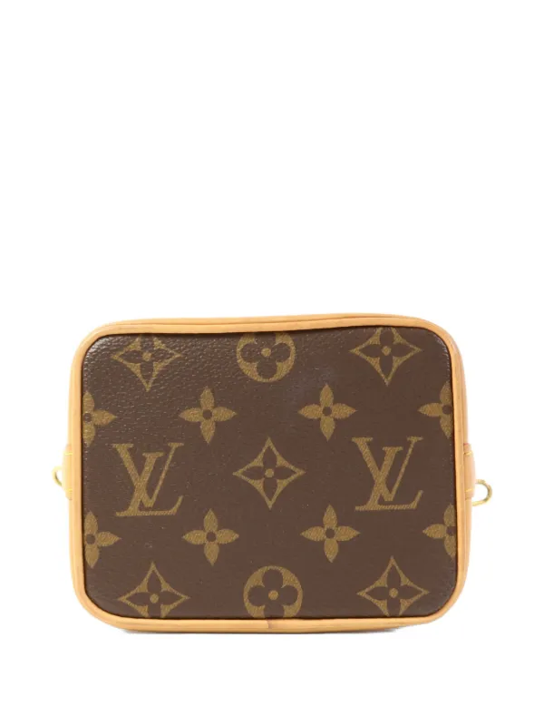 Louis Vuitton Pre-Owned Nano Noe Monogram Tote Bag | Brown | FARFETCH
