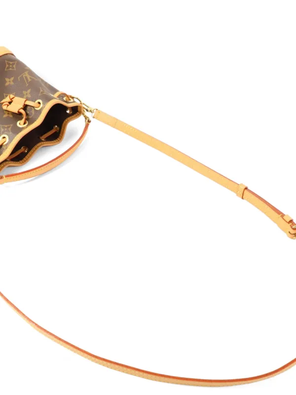 Louis Vuitton Pre-Owned Nano Noe Monogram Tote Bag | Brown | FARFETCH