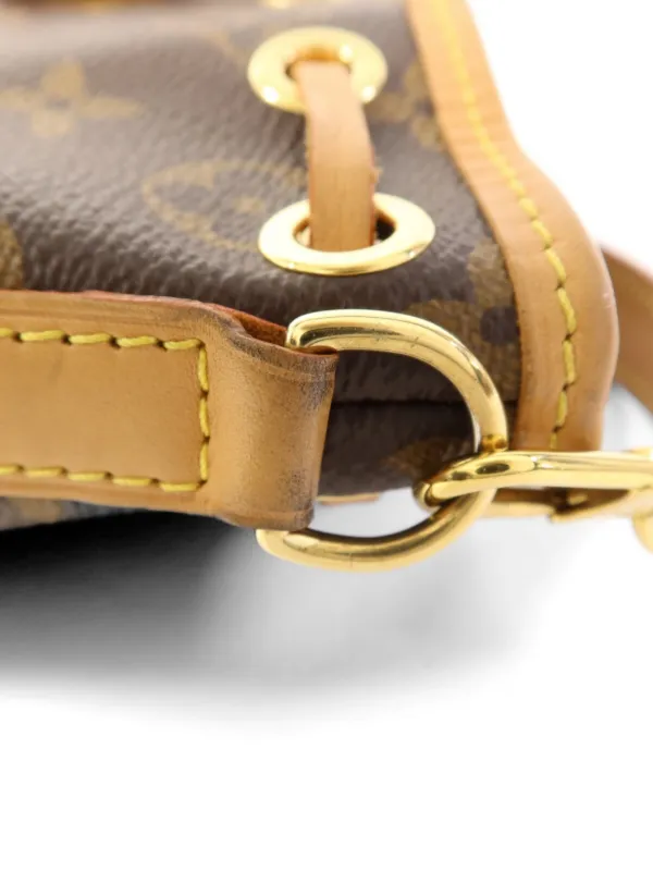 Louis Vuitton Pre-Owned Nano Noe Monogram Tote Bag | Brown | FARFETCH