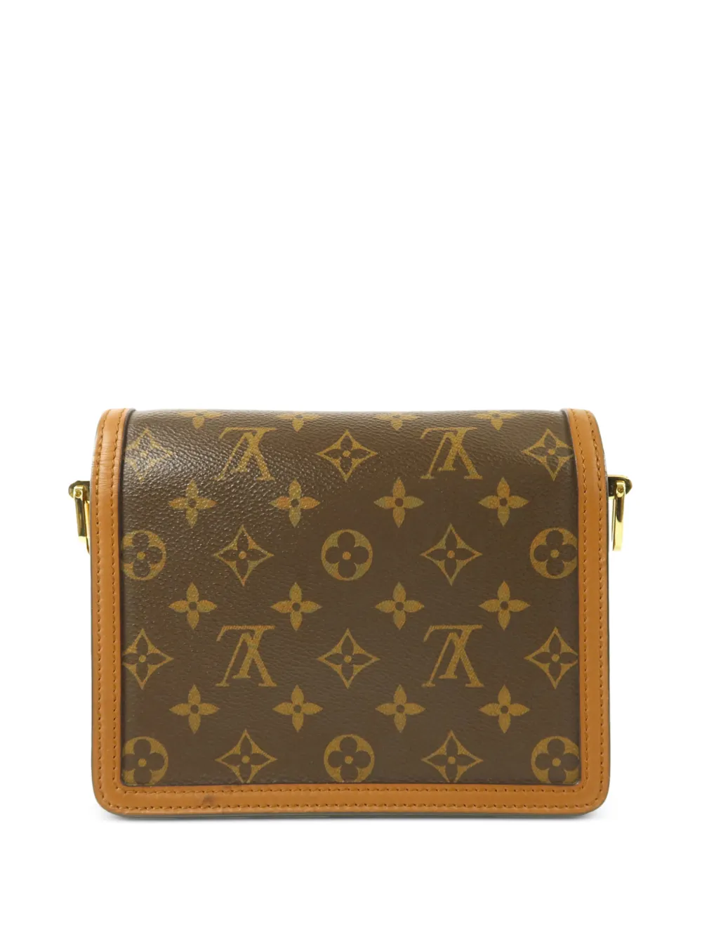 Louis Vuitton Pre-owned Mini Dauphine Monogram Reverse Canvas Shoulder Bag in Brown, view 2