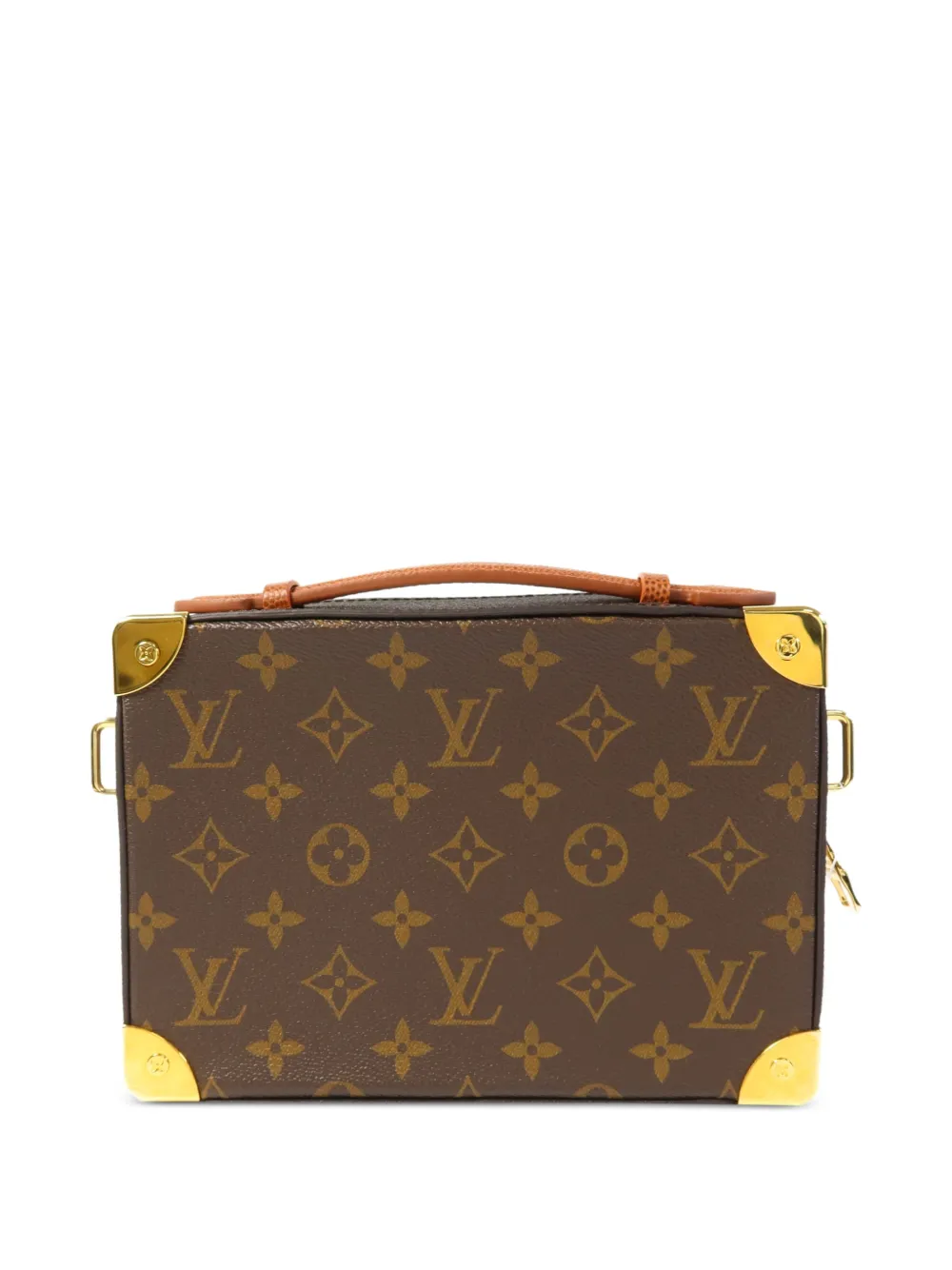 Louis Vuitton Pre-Owned x NBA Handle Trunk Monogram Crossbody Bag
