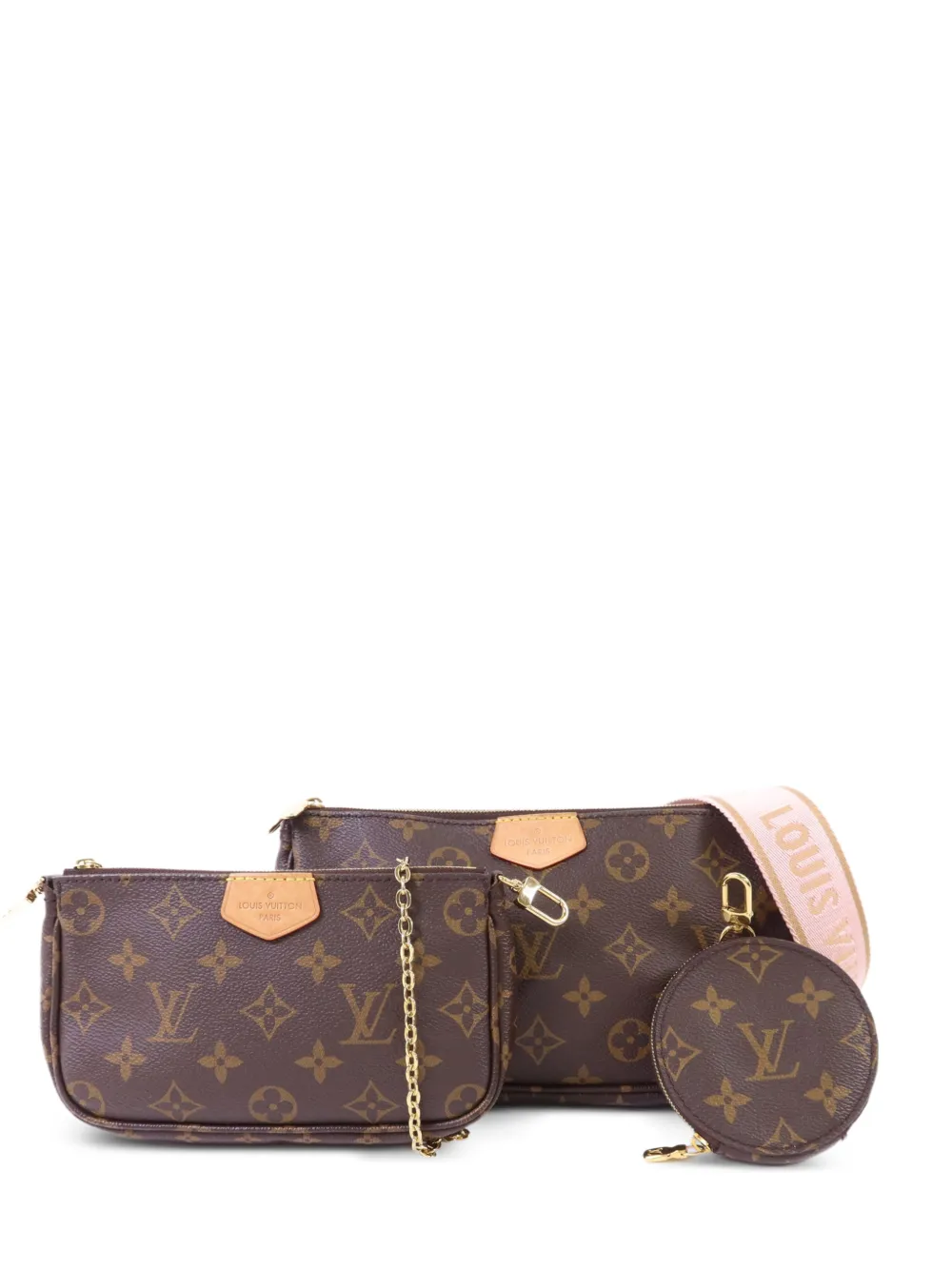 Louis Vuitton Pre-Owned Multi Pochette Accessories shoulder bag - Marrone