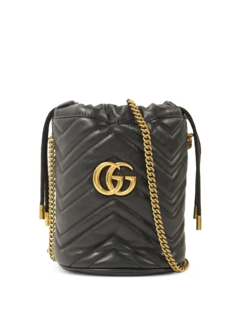 Gucci Pre-Owned GG Marmont bucket bag
