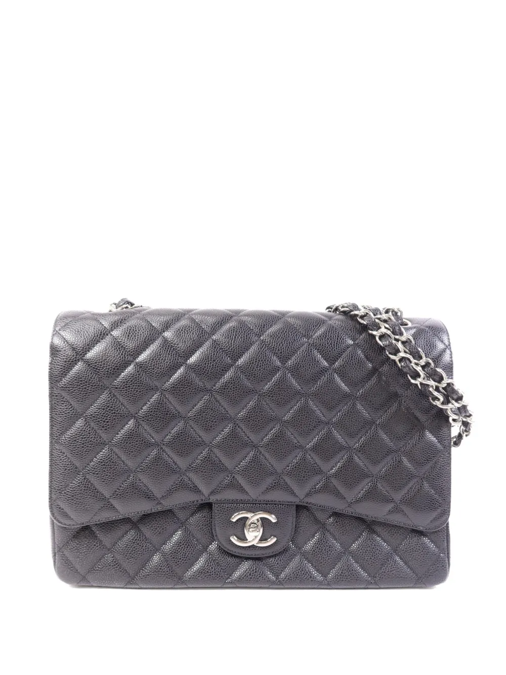 CHANEL Pre-Owned CC turn-lock quilted tote bag - Black