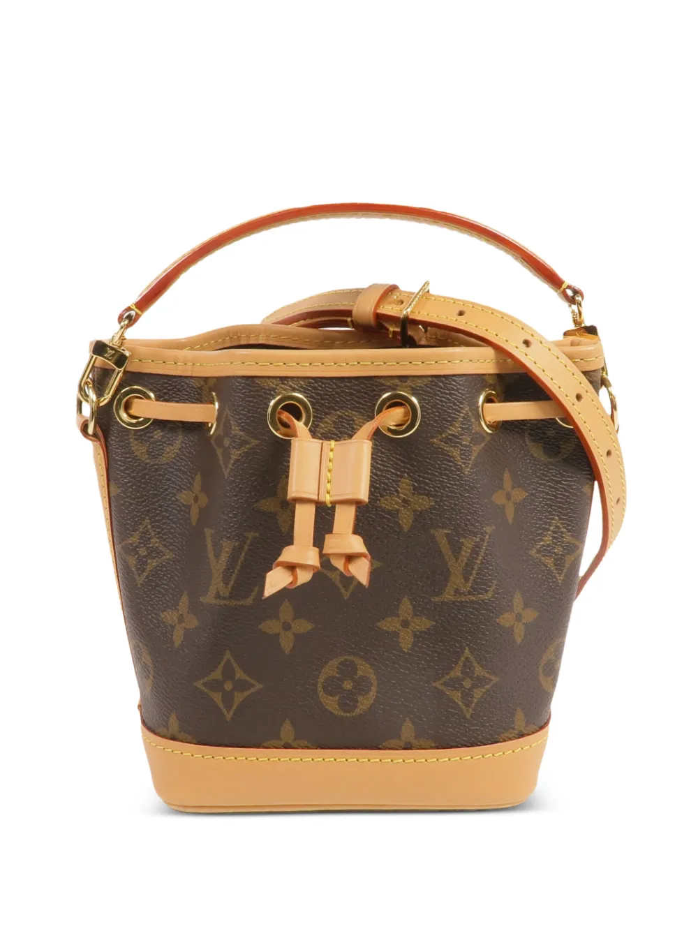 Louis Vuitton Pre-Owned Nano Noé bucket bag - Marrone