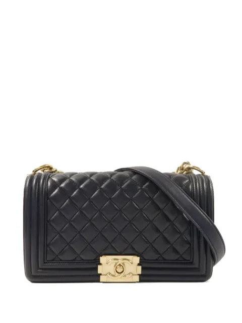 CHANEL Pre-Owned 25 Boy quilted-design shoulder bag