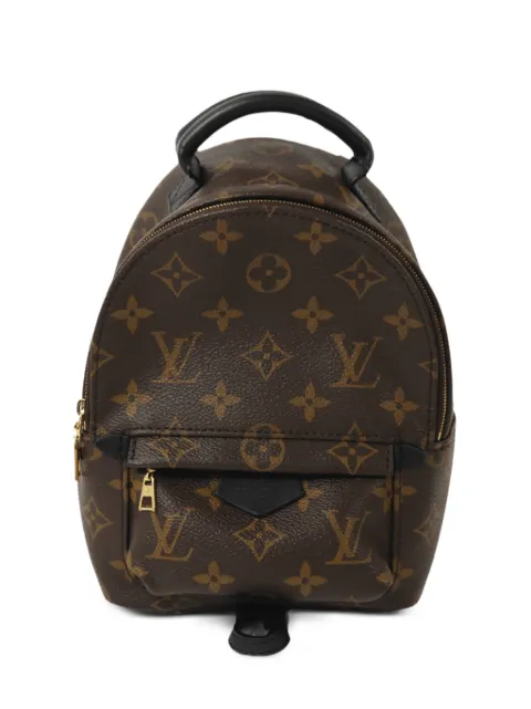 Louis Vuitton Pre-Owned mini Palm Spring monogram-pattern backpack