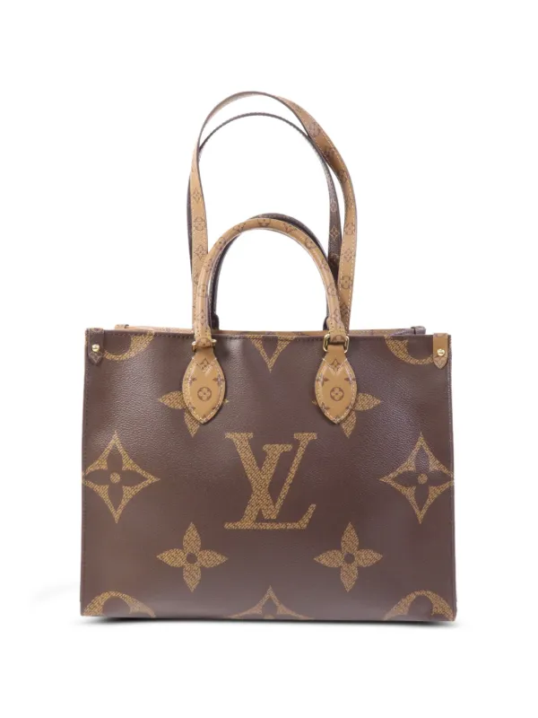 Louis Vuitton Pre-owned Monogram Giant on the Go Tote Bag in Brown