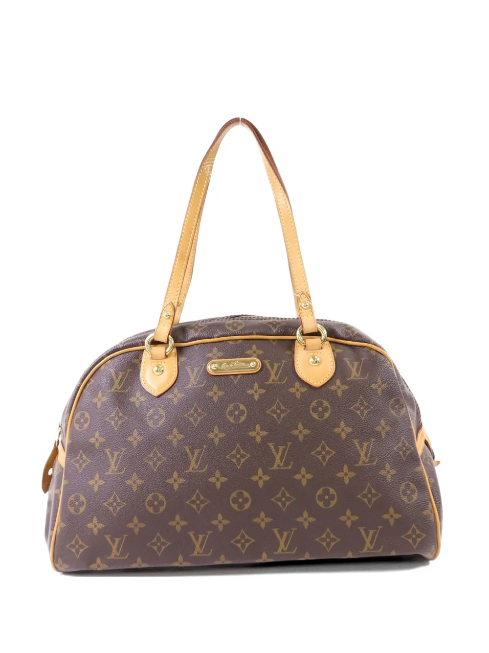 Louis Vuitton Pre-Owned GM Montorgueil Monogram shoulder bag - Marrone