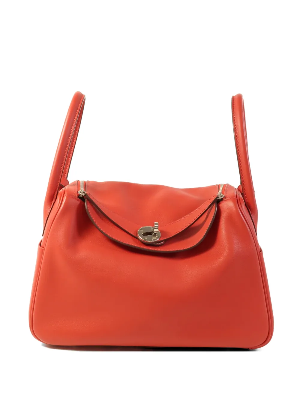 Hermès Pre-Owned 26 Lindy Swift-leather tote bag - Red