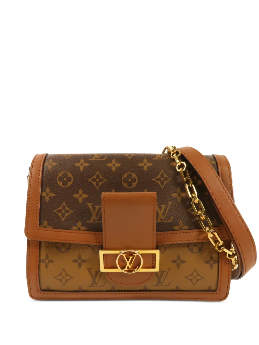 Louis Vuitton Pre-Owned Dauphine Monogram Reverse shoulder bag - Marrone