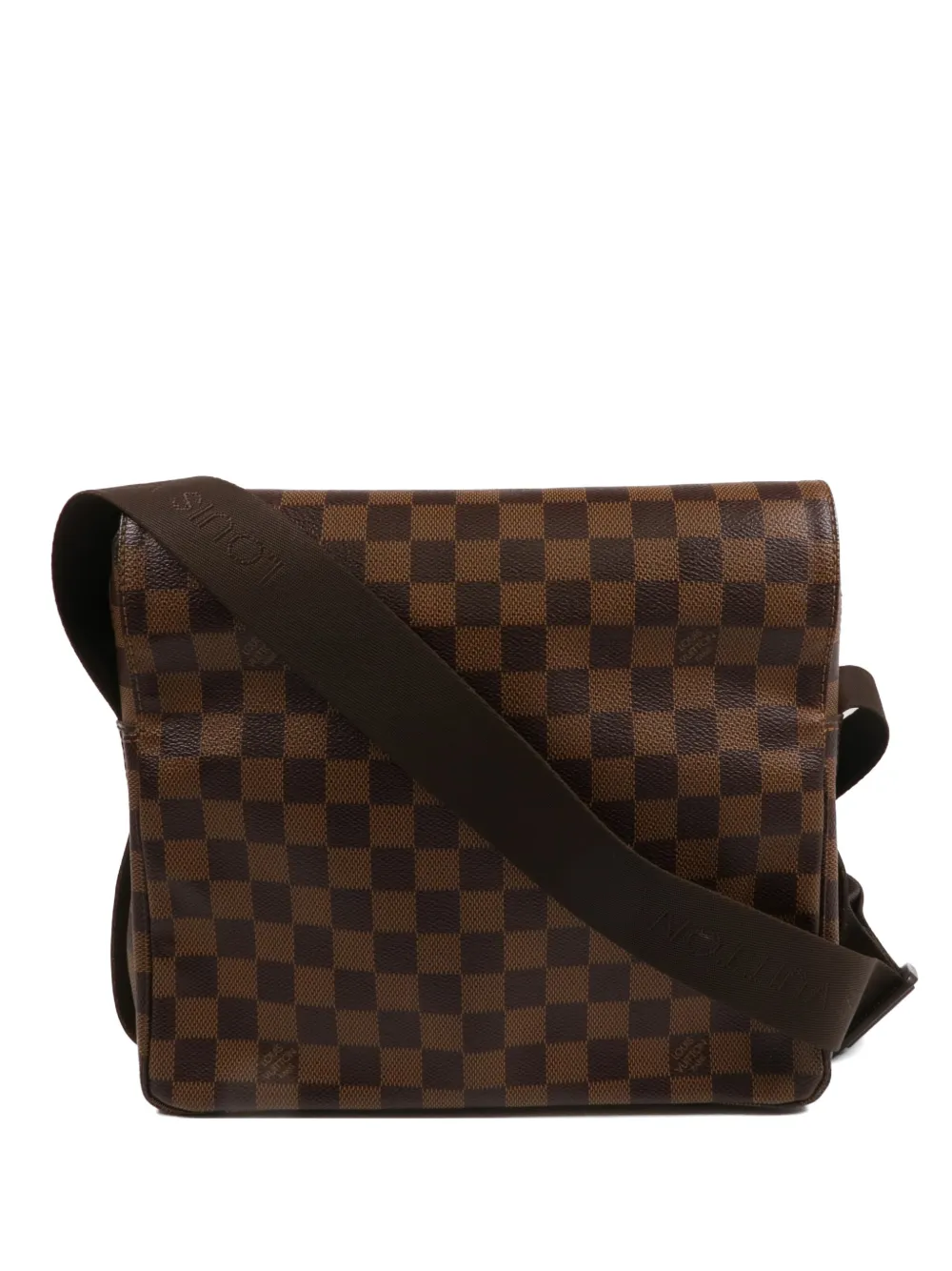 Louis Vuitton Pre-Owned Damier Naviglio messenger bag - Marrone
