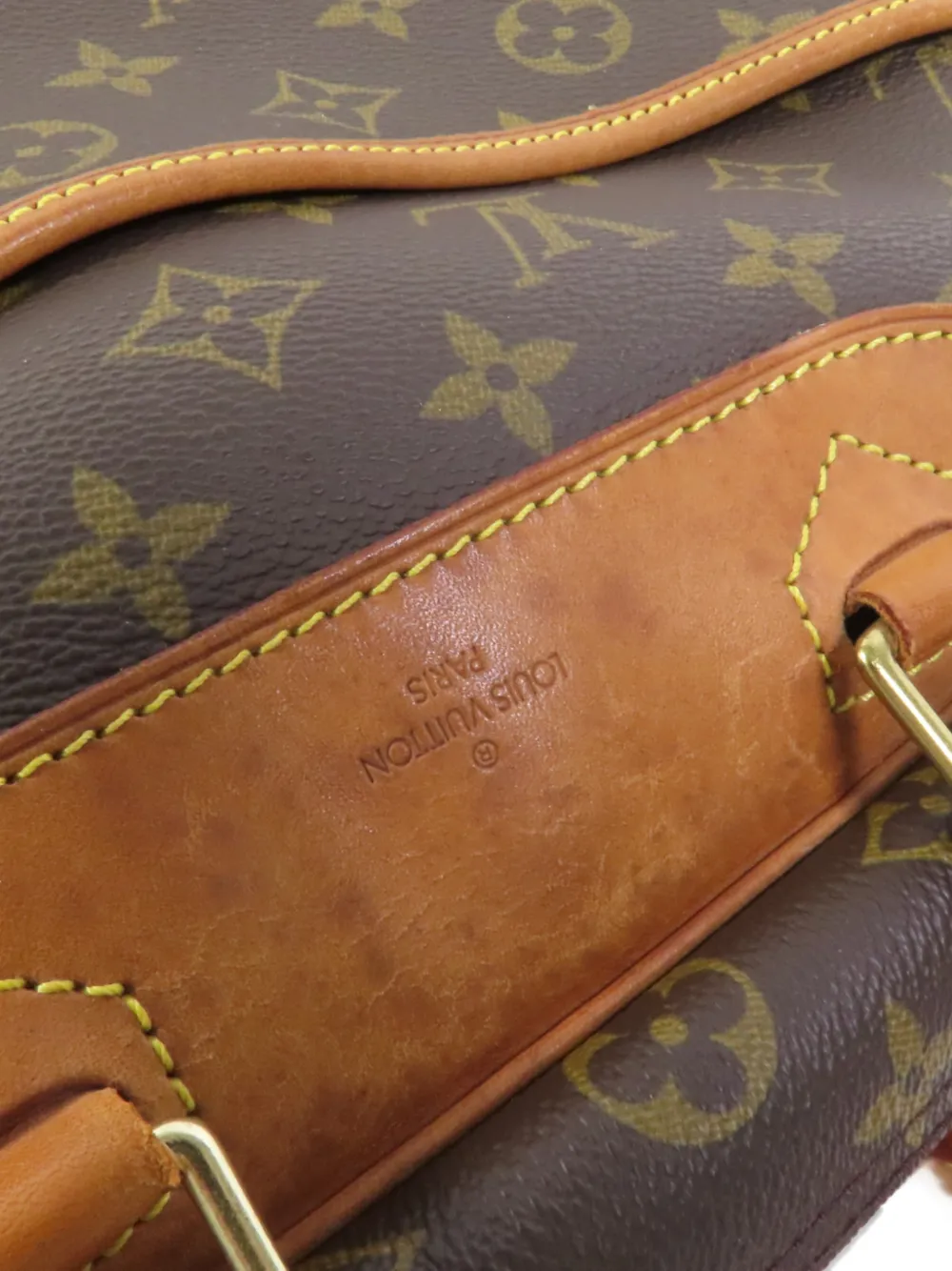 Louis Vuitton Pre-owned Monogram Deauville Tote Bag in Brown, view 5