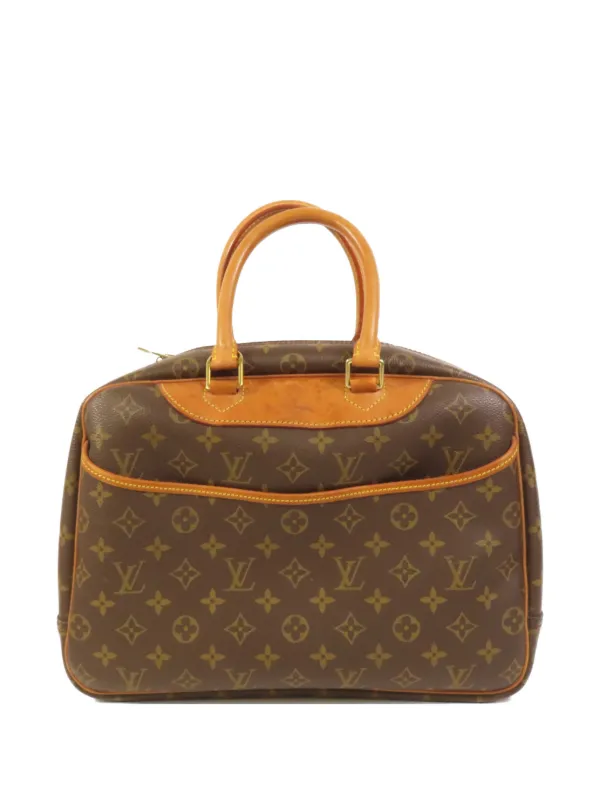 Louis Vuitton Pre-owned Monogram Deauville Tote Bag in Brown