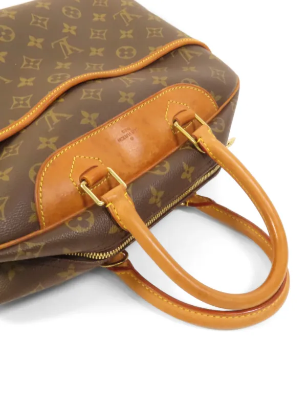 Louis Vuitton Pre-Owned Monogram Deauville Tote Bag | Brown | FARFETCH