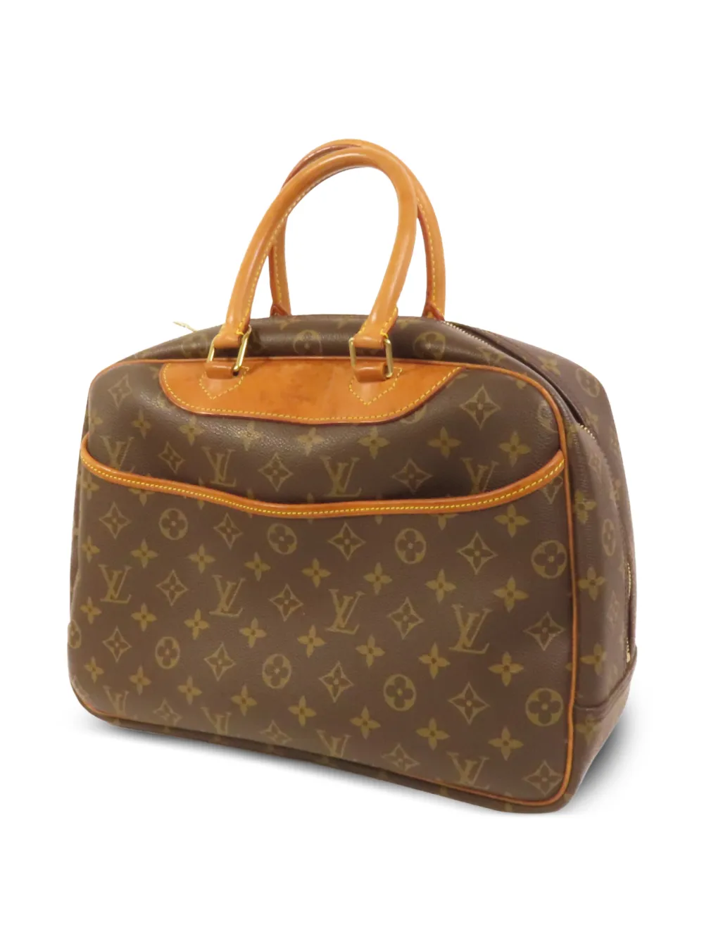 Louis Vuitton Pre-owned Monogram Deauville Tote Bag in Brown, view 3