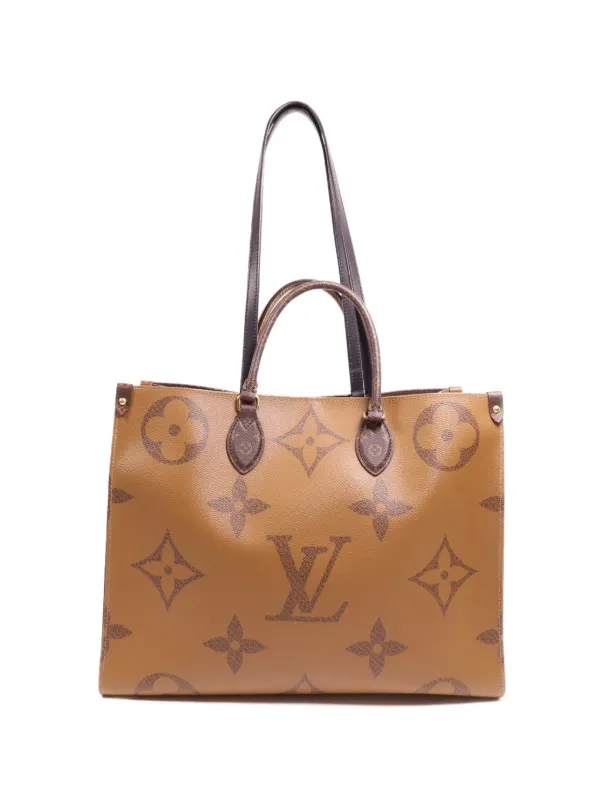Louis Vuitton Pre-Owned GM OnTheGo Monogram Giant Reverse Tote Bag